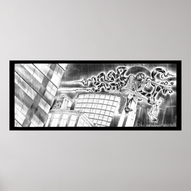 Söndag After Church Hi-Res Print Poster (Framsidan)