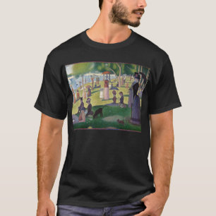 Söndag Aftermiddag Seurat Neo Impressionist Painti T Shirt