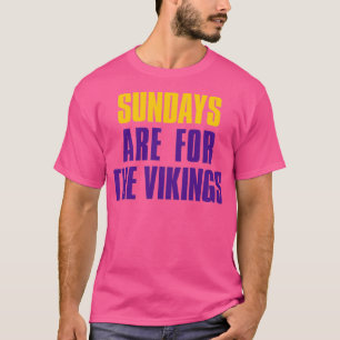 Söndag är till för fotbollen Vikings Minnesota T Shirt