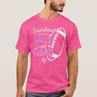 Söndag är till för Jesus och fotboll T Shirt
