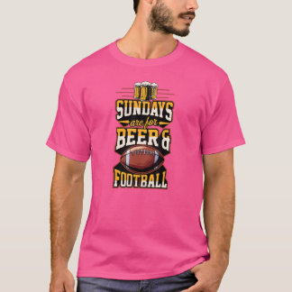 Söndag är till för öl och fotboll som seglar mot P T Shirt