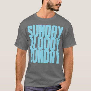 Söndag Bloody Söndag blue T Shirt