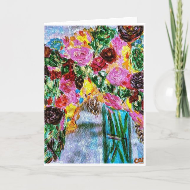 Söndag Bouquet Inbjudan (Framsida)