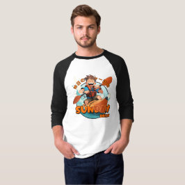 Söndag Break | Manar 3/4 Sleeve Raglan T Shirt