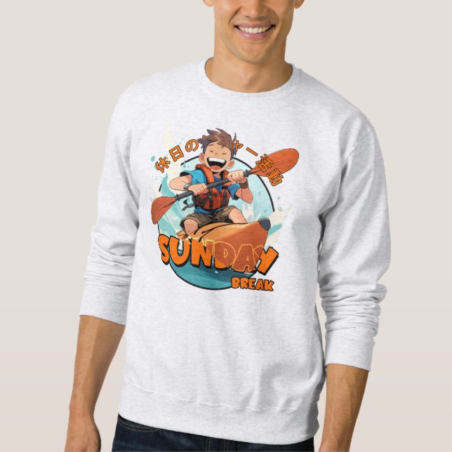 Söndag Break | Manar Lång Ärmad Tröja (Framsida)