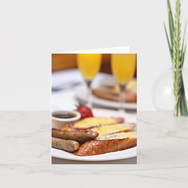 Söndag Brunch Kort (Framsida)