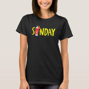 Söndag Brunch National Bloody Mary Day T Shirt