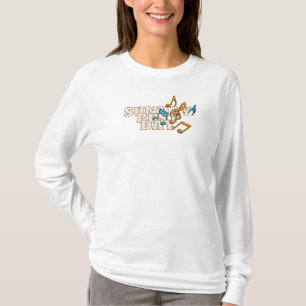 Söndag den bästa Långärmaden T-Shirt