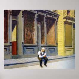 Söndag | Edward Hopper | Poster