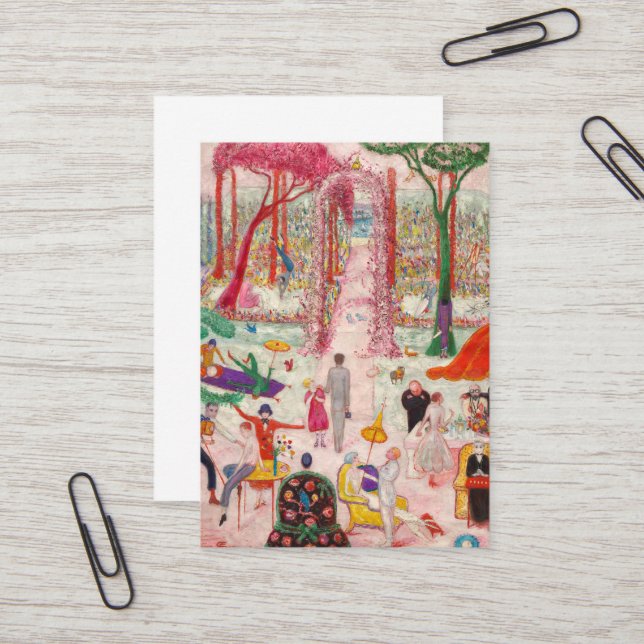 Söndag eftermiddag i Land Visitkort (Fram/Back In Situ)