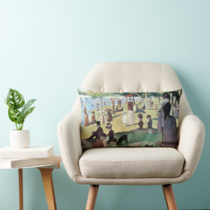 Söndag eftermiddag, Island La Grande Jatte av Seur Lumbarkudde