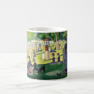 Söndag eftermiddag om La Grande av av Georges Seur Kaffemugg