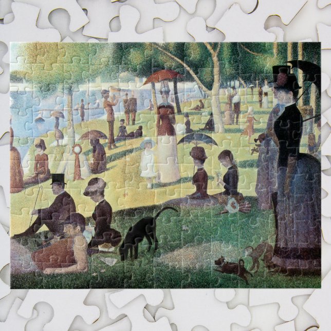 Söndag eftermiddag, ön La Grande Jatte av Seurat Pussel (Skapare uppladdad)