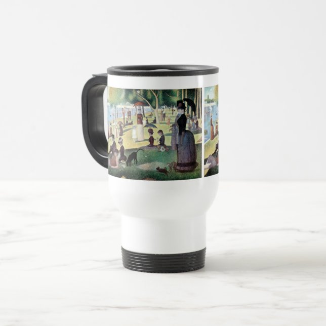 Söndag eftermiddag, ön La Grande Jatte av Seurat Resemugg (Framsida vänster)