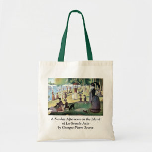 Söndag eftermiddag, ön La Grande Jatte av Seurat Tygkasse