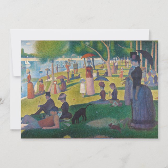 Söndag eftermiddag på ön La Grande Jatte (Framsida)