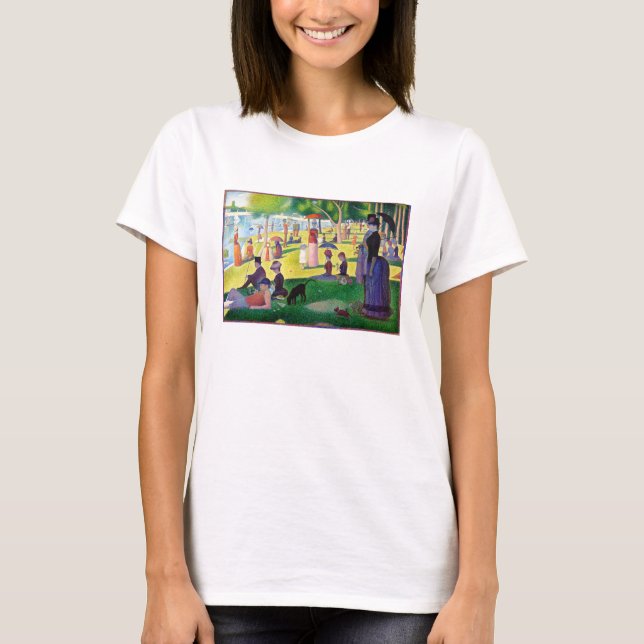 Söndag eftermiddag på ön La Grande Jatte T-shirt (Framsida)