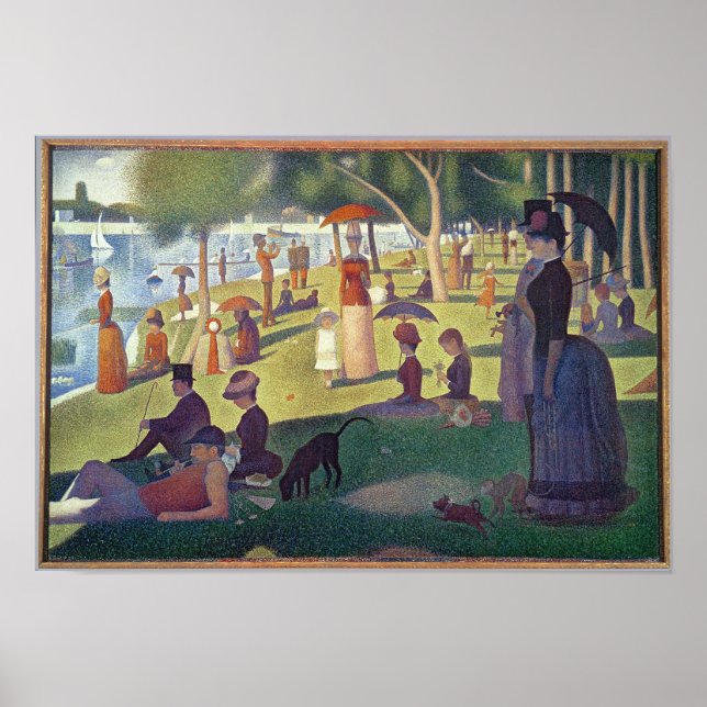 Söndag eftermiddag på ön La Grande Poster (Framsidan)