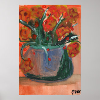 Söndag Flowers Poster