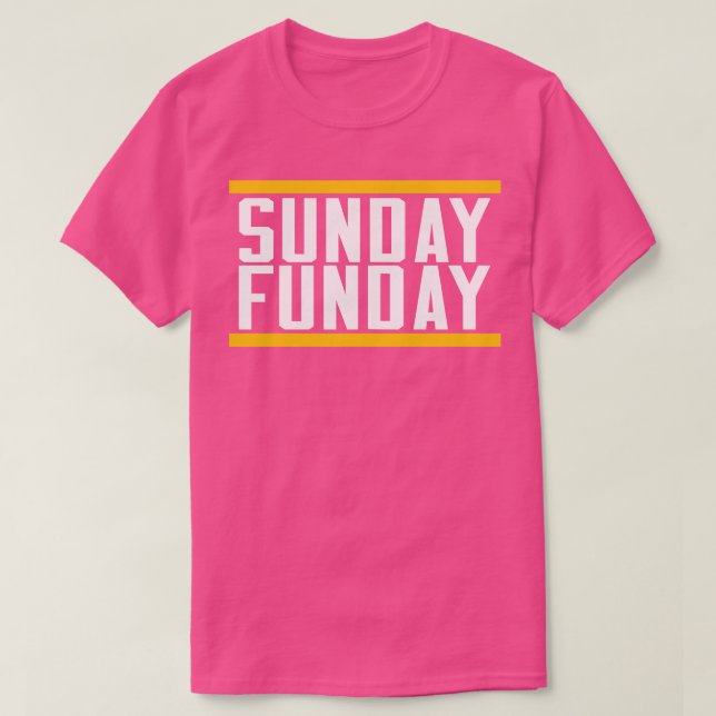 Söndag Funday 1 T Shirt (Design framsida)