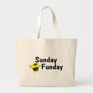 Söndag Funday Jumbo Tygkasse