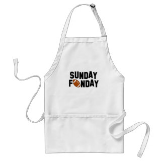 Söndag Funday med fotboll Förkläde