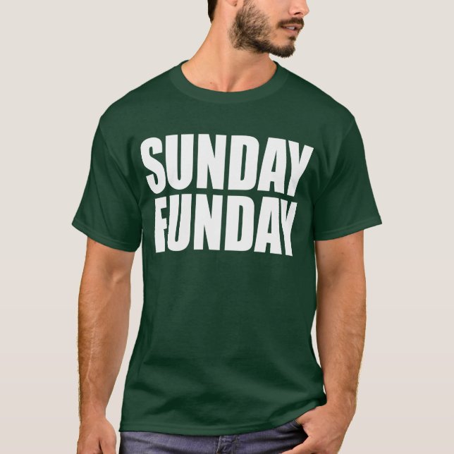 Söndag Funday T-shirt (Framsida)