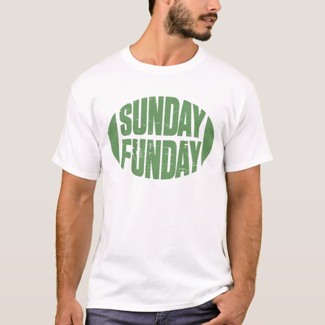 Söndag Funday T-shirt (Framsida)