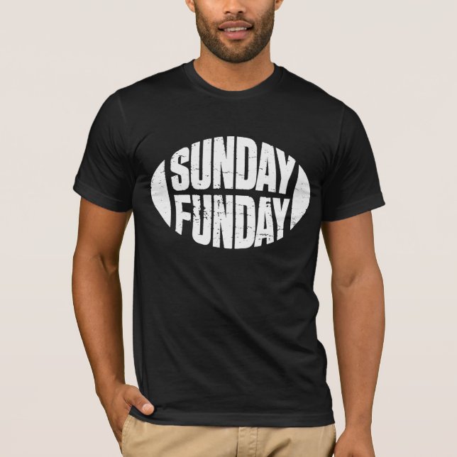 Söndag Funday T-shirt (Framsida)