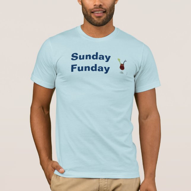 Söndag Funday T-shirt (Framsida)