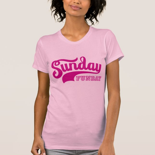 Söndag Funday T-shirt (Framsida)