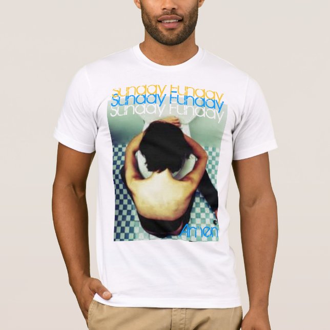 Söndag Funday T-shirt (Framsida)