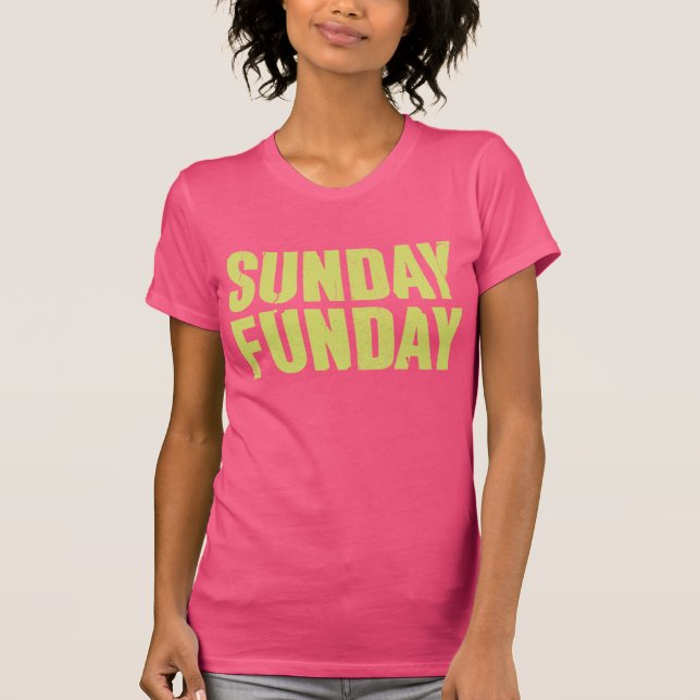 Söndag Funday Tröja (Framsida)