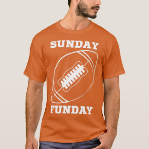 Söndag Funday Vintage Roligt Day Sports Design (30 T Shirt