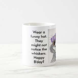 Söndag-gå-till-möte hatt kaffemugg