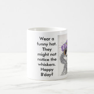 Söndag-gå-till-möte hatt kaffemugg