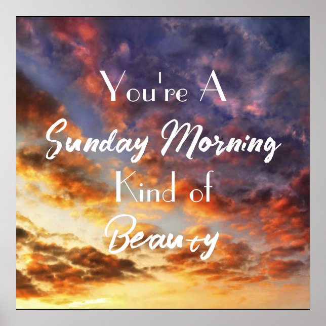 Söndag God Poster (Framsidan)