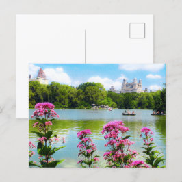 SÖNDAG I CENTRAL PARK-vykort Vykort