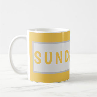 Söndag Idag – Minimalistisk Kaffemuggsdesign Kaffemugg