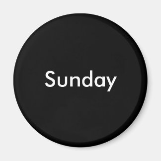 Söndag magnet
