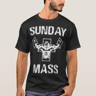 Söndag Mass Jesus Gym Shirt3521 T Shirt
