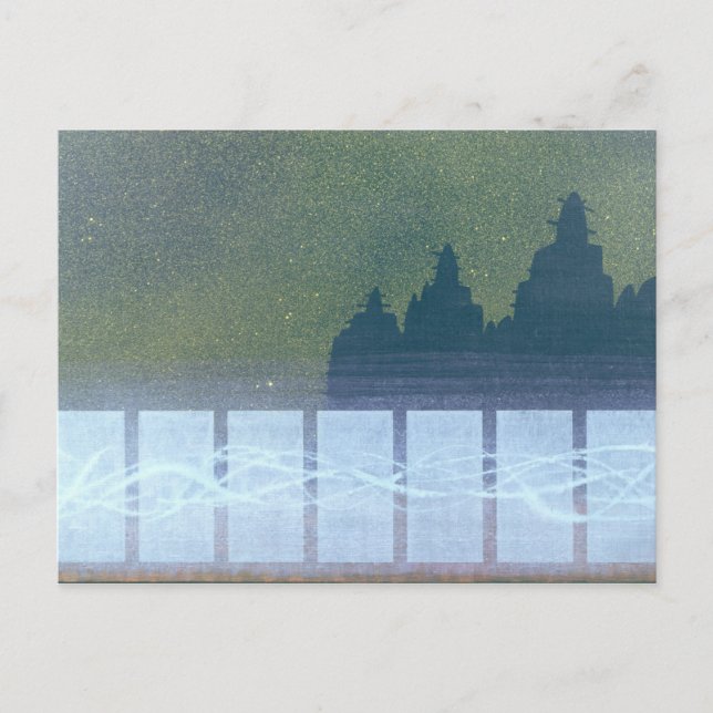 Söndag night Djenne Mali Vykort (Framsida)