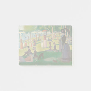Söndag om La Grande Jatte Seurat Painting Post-it Block