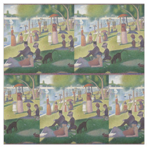Söndag om La Grande Jatte Seurat Painting Tyg