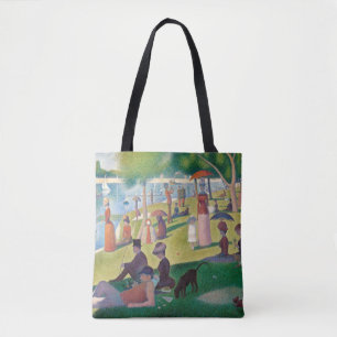 Söndag om La Grande Jatte Seurat Painting Tygkasse