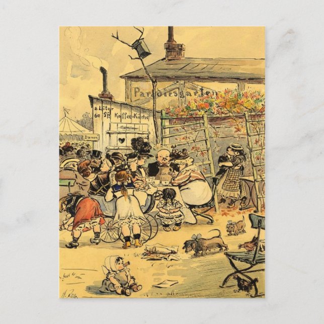 Söndag Pleasures Vykort (Framsida)