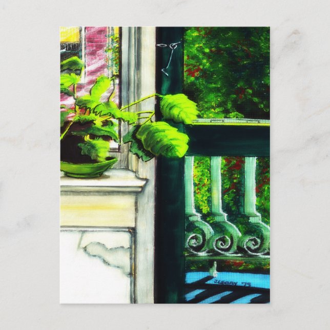 Söndag Porch - vykort (Framsida)