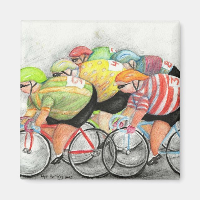 Söndag Ride Magnet (Framsidan)