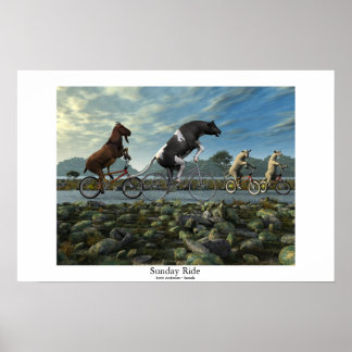 Söndag Ride Poster