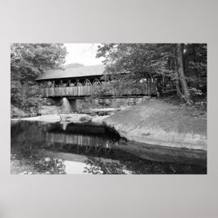 Söndag River Bridge Poster